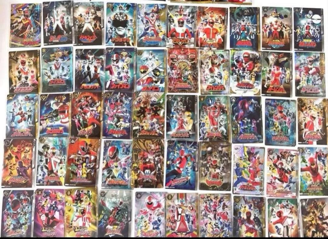 イタジャガ スーパー戦隊シリーズ カード フルコンプ50種