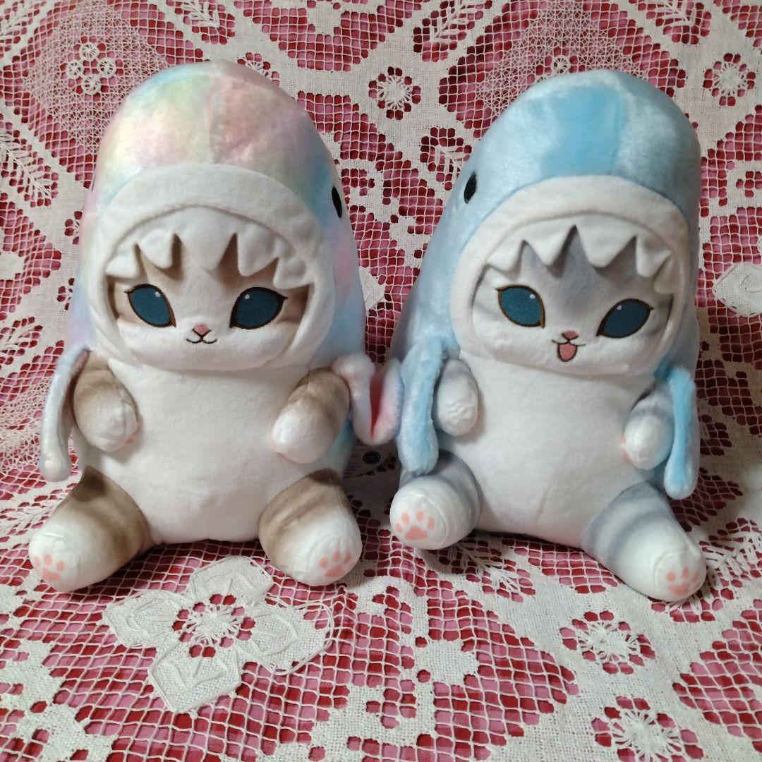 モフサンド パステルサメにゃん BIGぬいぐるみ ★全2種セット モフサンド パステルサメにゃん BIGぬいぐるみ 全2種 - メルカリ