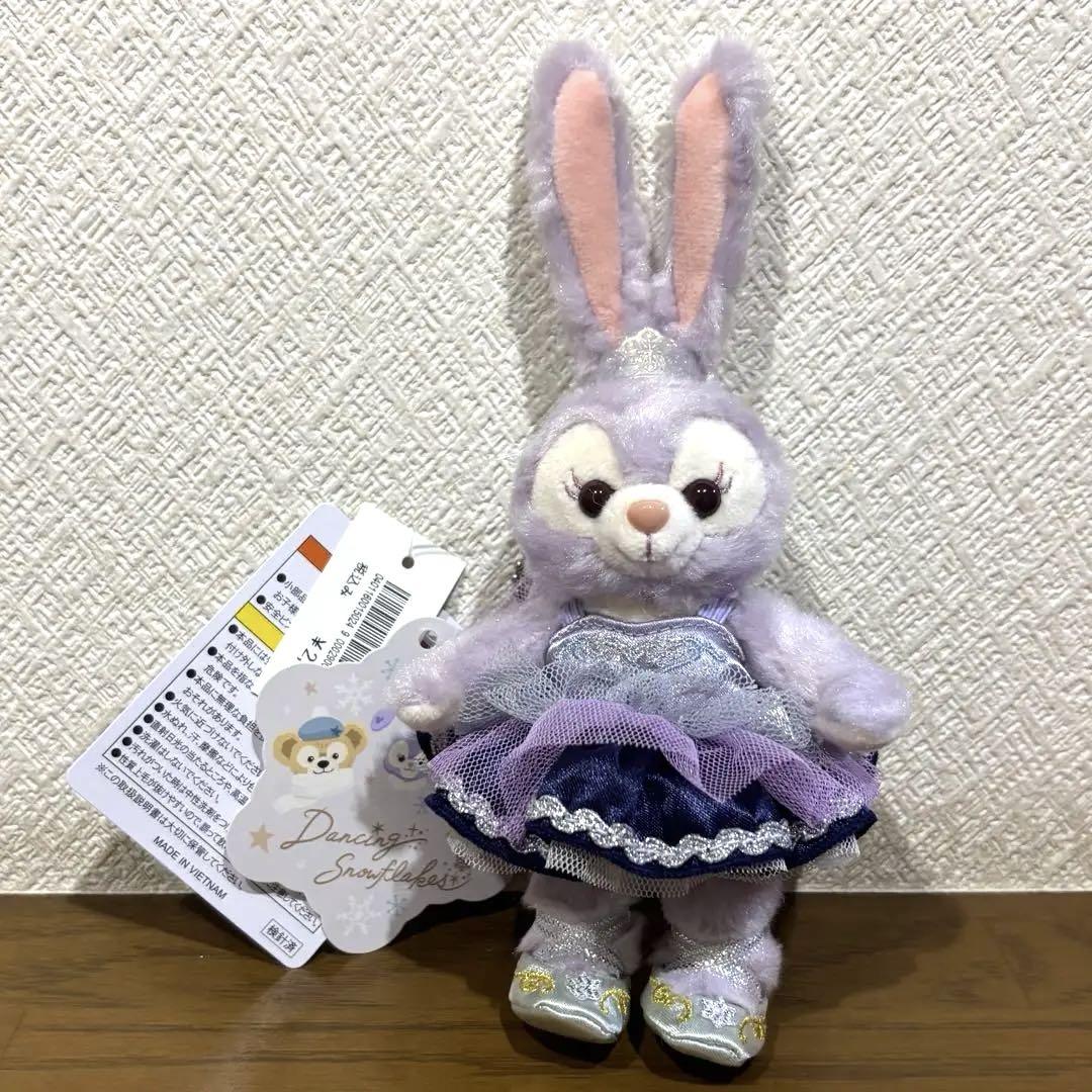 ダンシングスノーフレークス　ぬいぐるみバッジ　ステラルー ステラルー ダンシングスノーフレークス ぬいぐるみバッジ