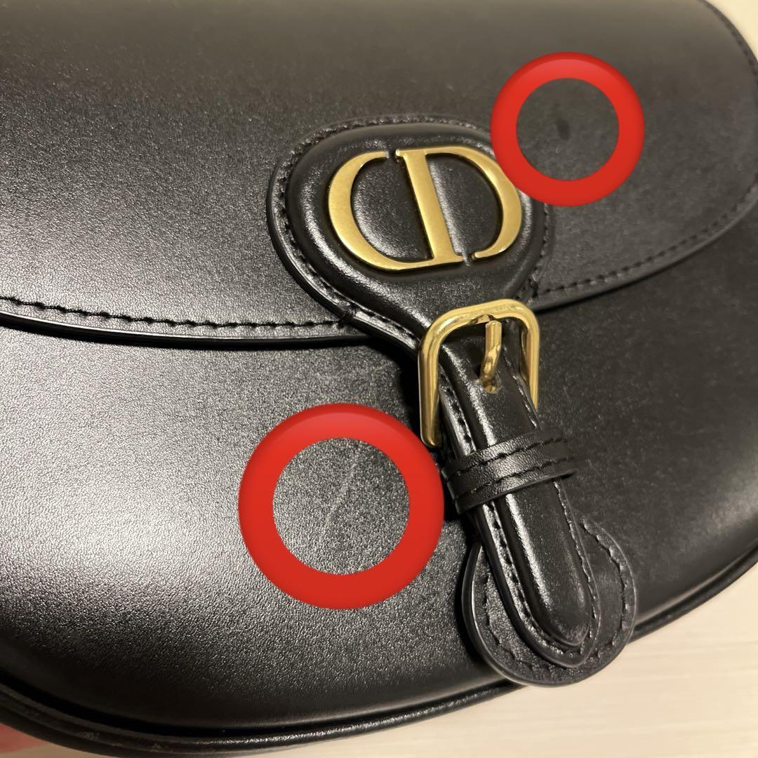 【クラシックな印象に!】Dior Bobby バッグ ミディアム ブラック DIOR】BOBBY バッグ ミディアム ブラック 送料込 (Dior