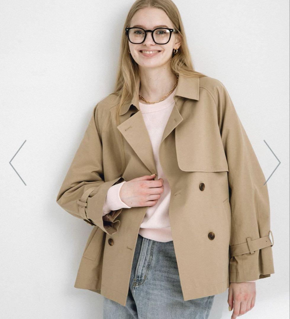 【1度着用のみ】【完売品】Sonny Label 撥水ショートトレンチコート