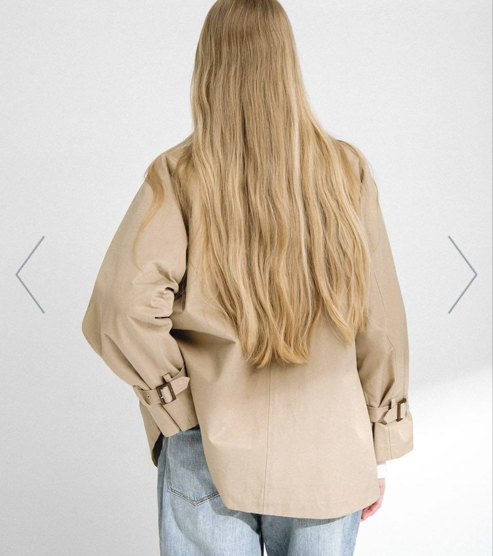 【1度着用のみ】【完売品】Sonny Label 撥水ショートトレンチコート