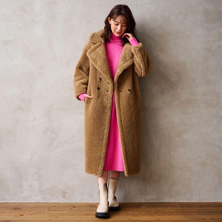 Ranan ファー使いビッグコート
