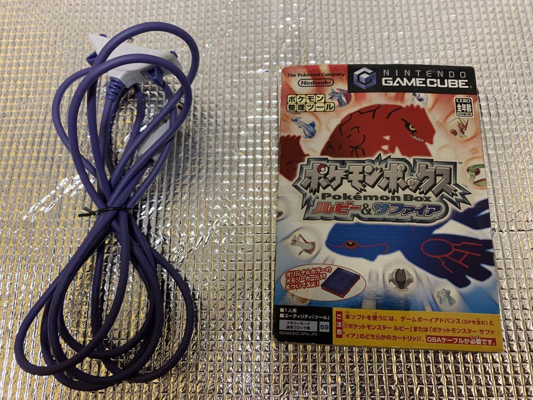 ゲームキューブ ポケモンボックス ルビー&サファイア GBA