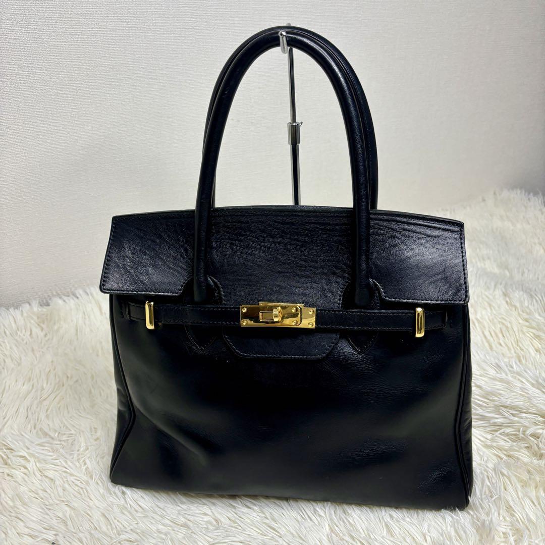 「大人気 新入荷 新品」に該当するファッション通販 ✨美品✨LEXUS レクサス ハンドバッグ ブラック ターンロック バッグ