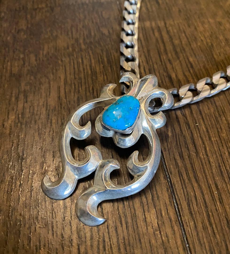 超極レア】Navajo ナバホ シルバーペンダントトップ 925