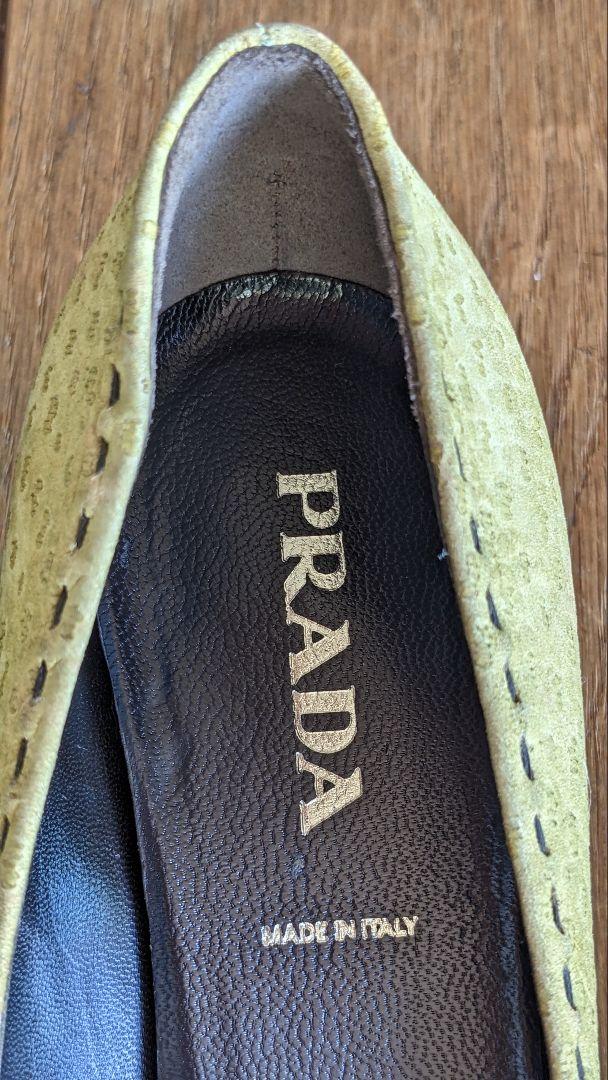 ✨プラダ PRADA 　リボン パンプス シューズ　23cm✨