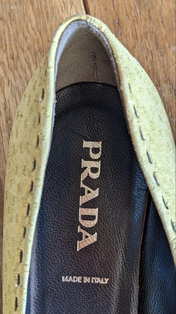 ✨プラダ PRADA 　リボン パンプス シューズ　23cm✨