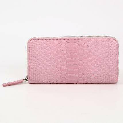 【本物保証】パイソン 長財布 蛇革 ロングウォレット 未使用品 本物 パイソン本革 長財布 ロングウォレット キャメル