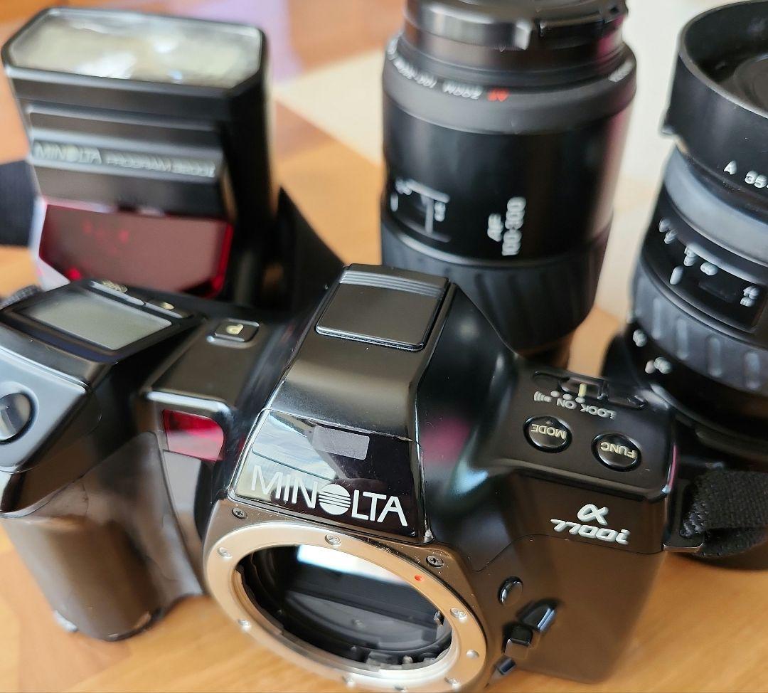 MINOLTA α 7700i 一眼レフカメラ おまけ付き【ジャンク】 - メルカリ