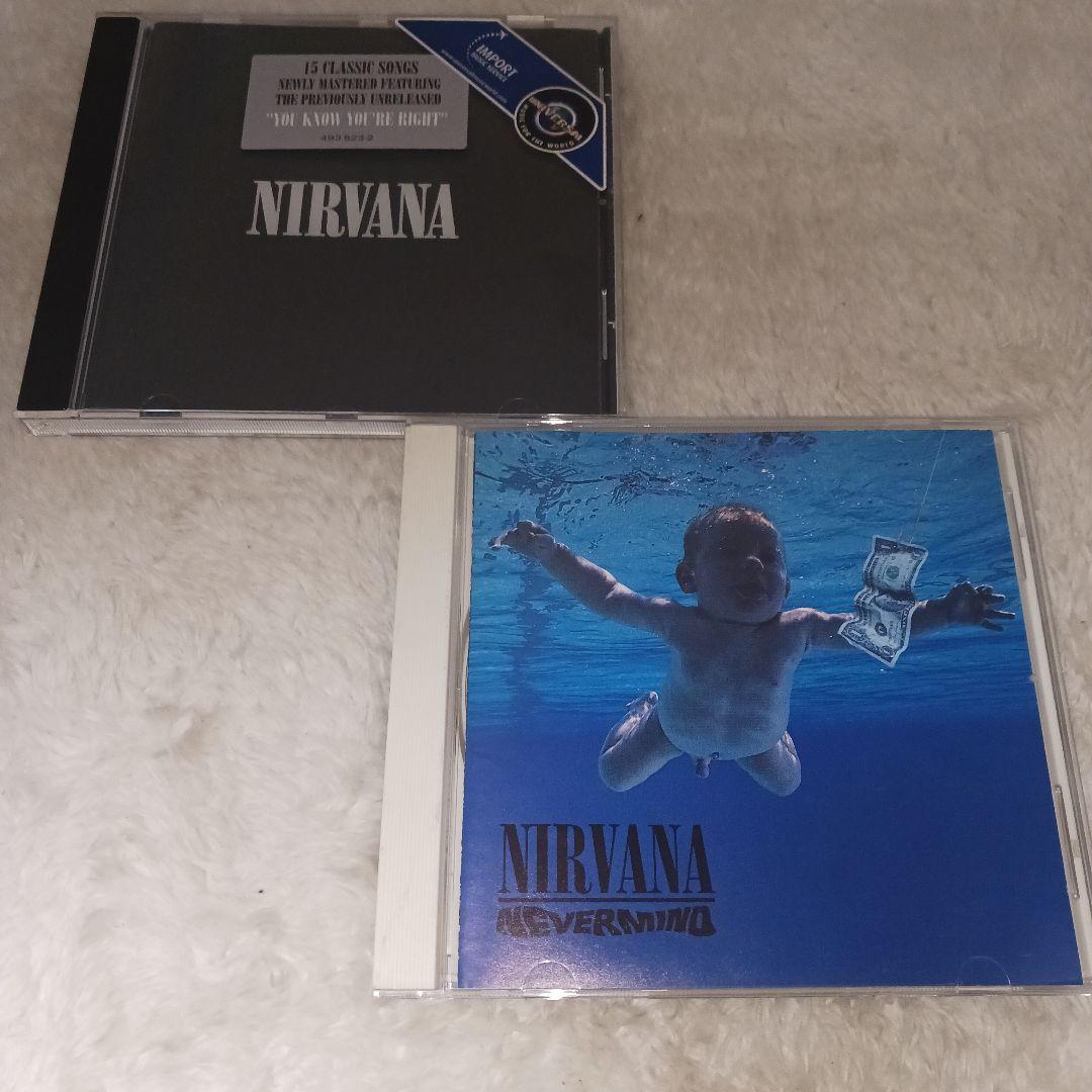 NIRVANA コレクターズCD 2枚セット　激レア　美品 激レア☆2枚セット☆ニルヴァーナ NIRVANA ライブ CD ブート盤