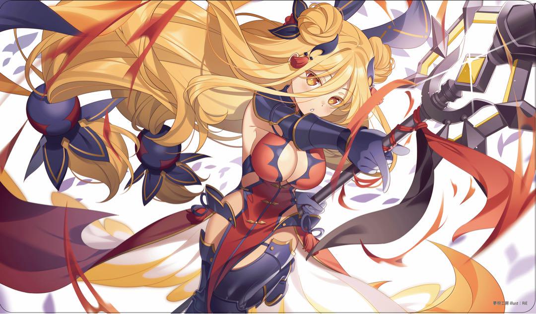 プレイマット：星宮六喰 Ver.放　　デート・ア・ライブ