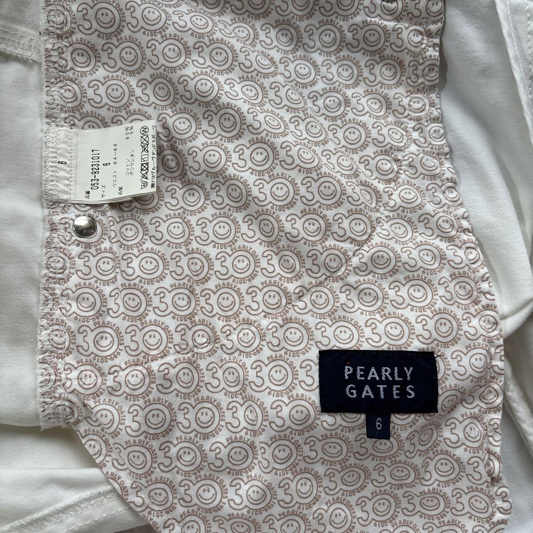 PEARLY GATES パーリーゲイツホワイト ゴルフパンツ サイズ6