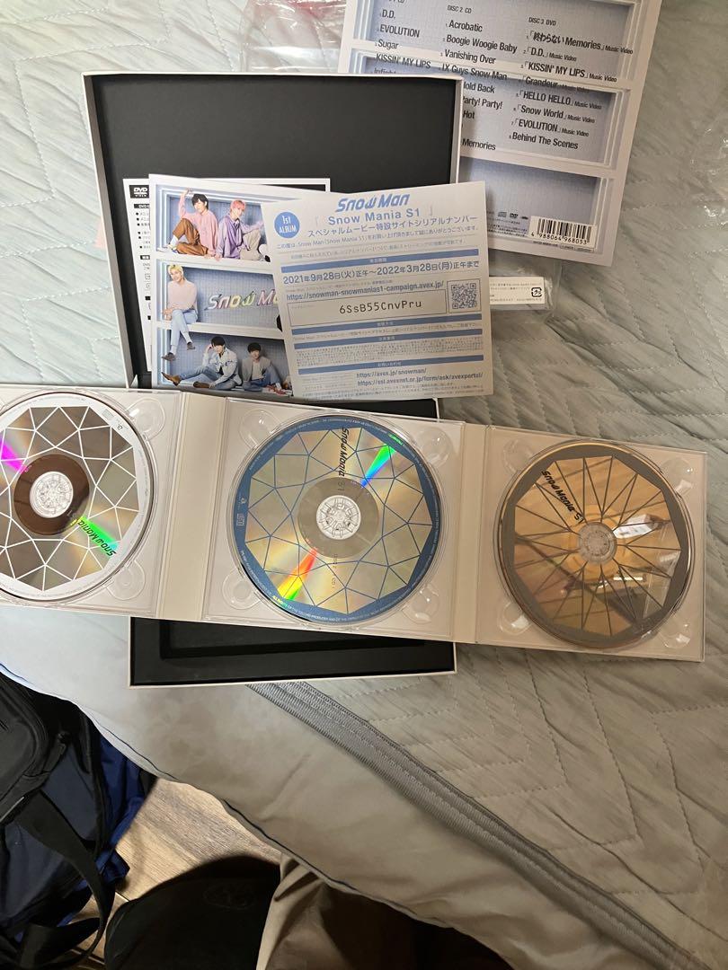 SnowMan SnowMania 3形態セット CD DVD - メルカリ