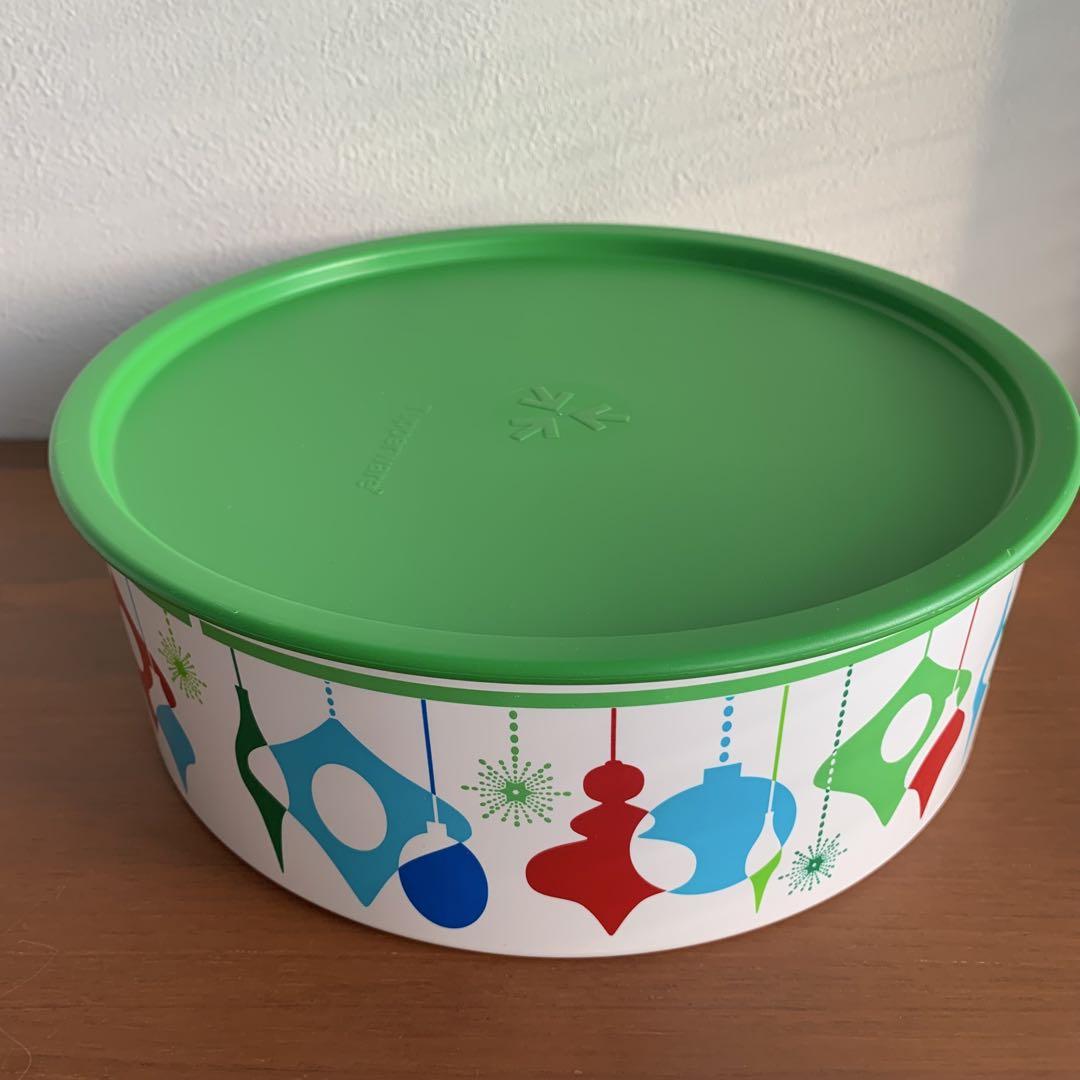 TUPPERWARE タッパーウェア クリスマスキャニスター 新古品 - メルカリ