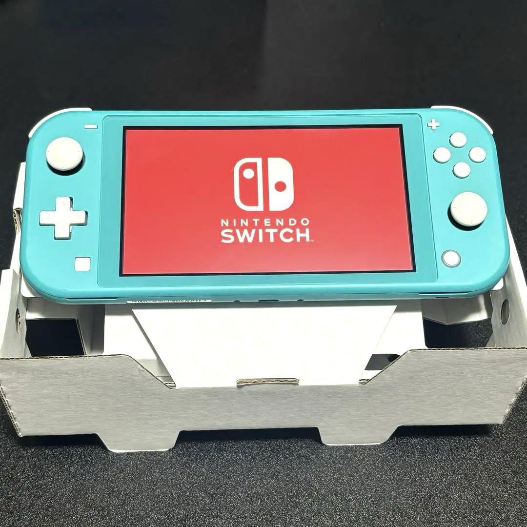 Nintendo Switch Lite ターコイズ 本体 箱付き 充電器無 Nintendo Switch Lite ターコイズ 箱付き 充電器なし Nintendo