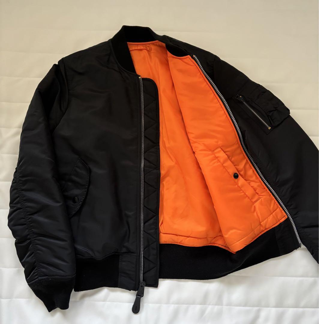 Alpha MA-1 アルファ Black/ブラック 黒 size:L 美品