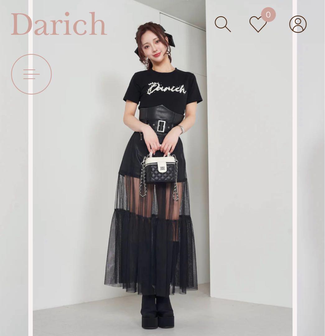 【新品タグ付き、未開封】ダーリッチ エンブロイダリーパールＴシャツ エンブロイダリーパールTシャツ – Darich (ダーリッチ)