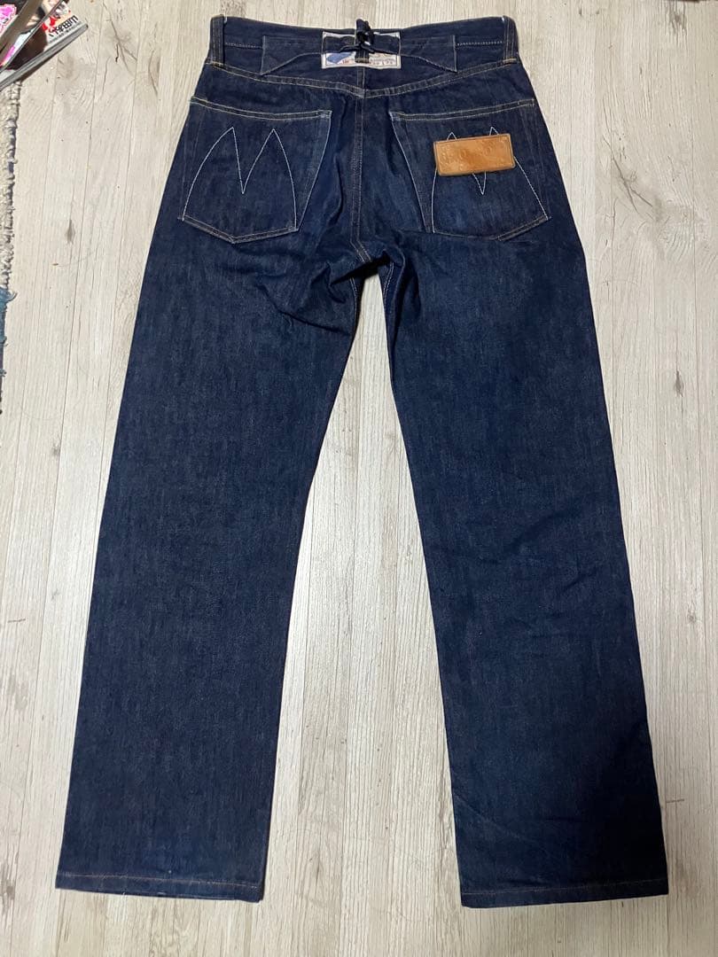 ミスターフリーダム　ストレートデニム W30 インディゴブルー