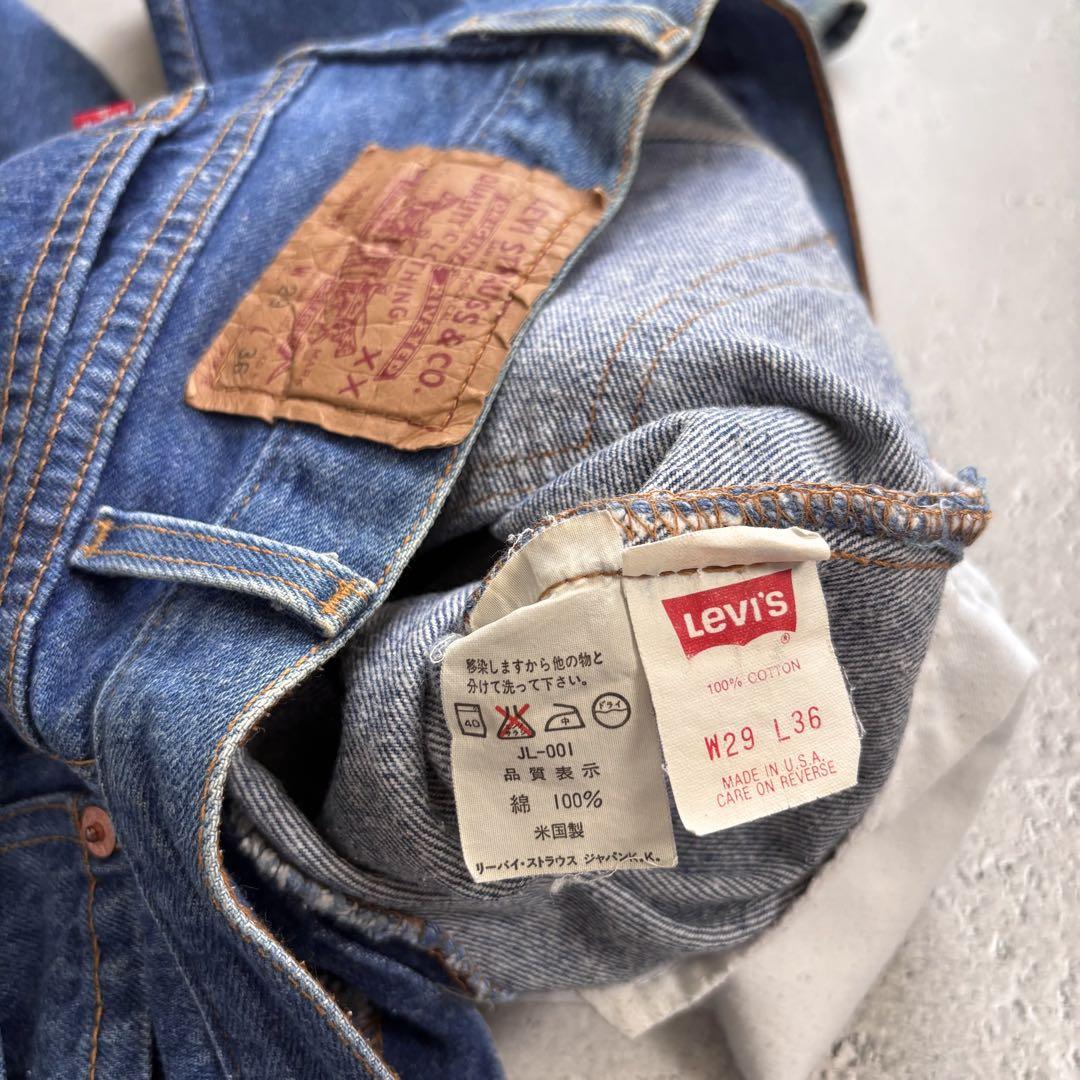 90s Levis 501xx 赤文字 ハチナナ MADE IN USA