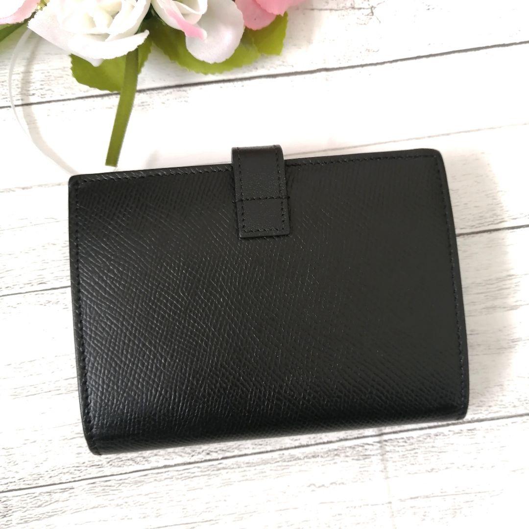 ミディアム▦ 正規品✨ 折り財布 ブラック 178 ecxfb-m45680442413 美品♡ セリーヌ CELINE はちょっと