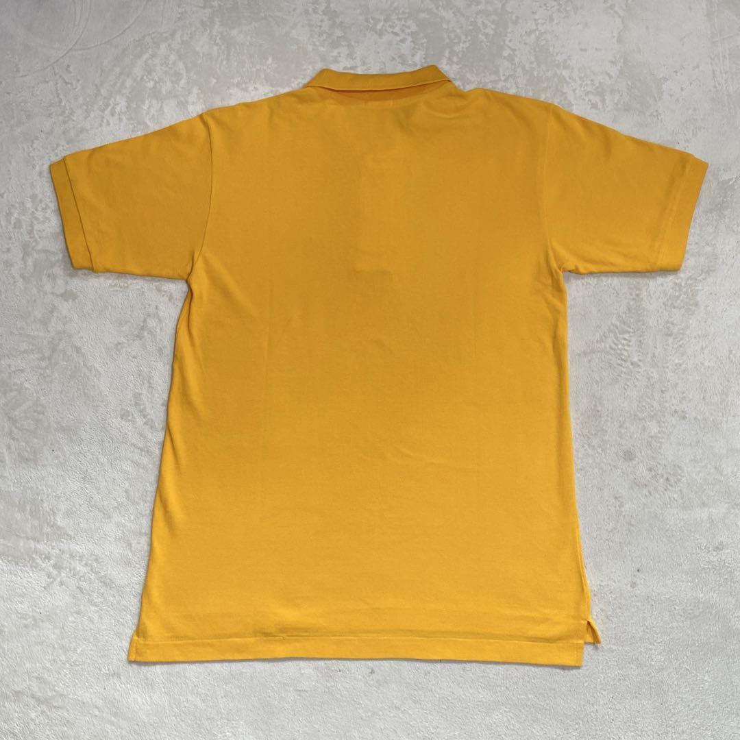 希少 90s CAMEL 鹿子 ポロシャツ F1 イエロー 半袖 L