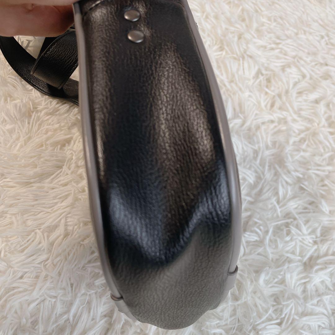 DIESEL Dロゴショルダーバッグ ブラック