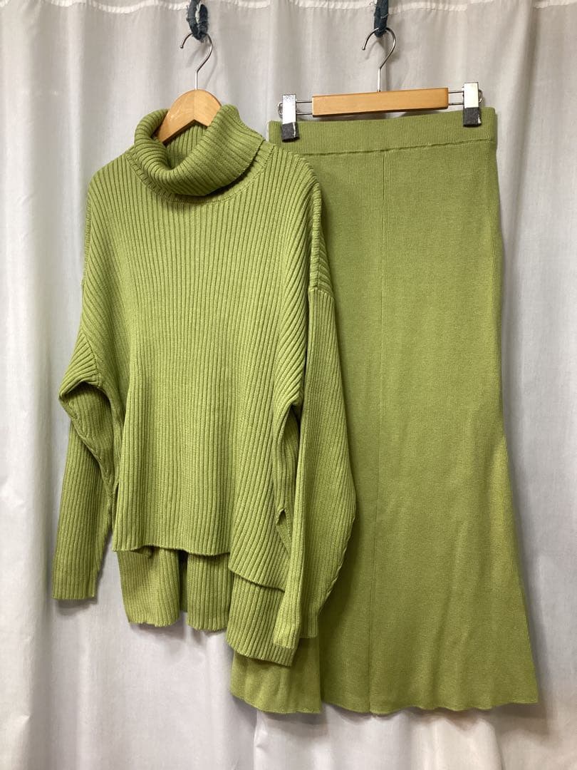 最終値下げ　美品　フラミンゴファーム　ニットセットアップ　11