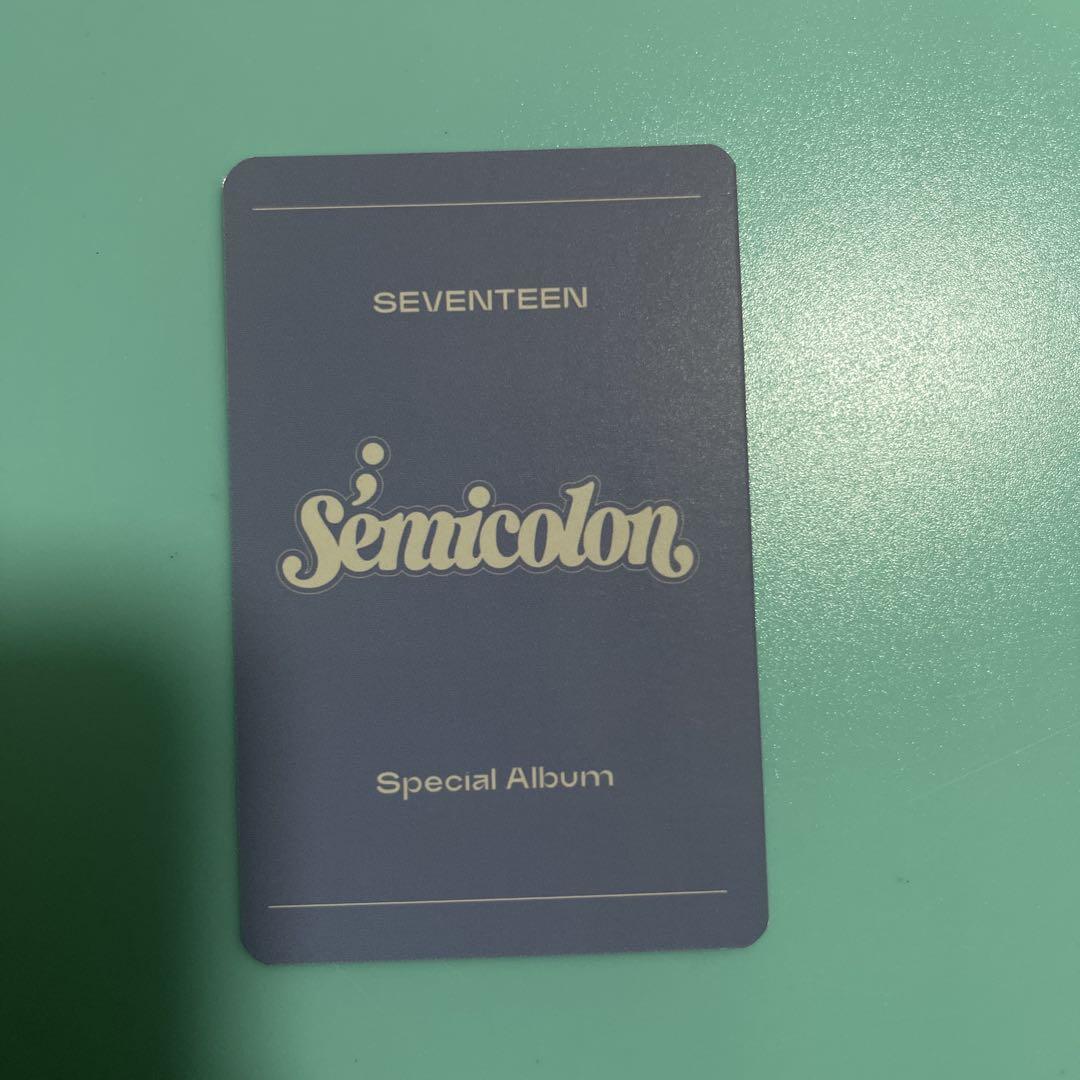 SEVENTEEN ミンハオ トレカ セミコロン ヨントン シンナラ グッズ