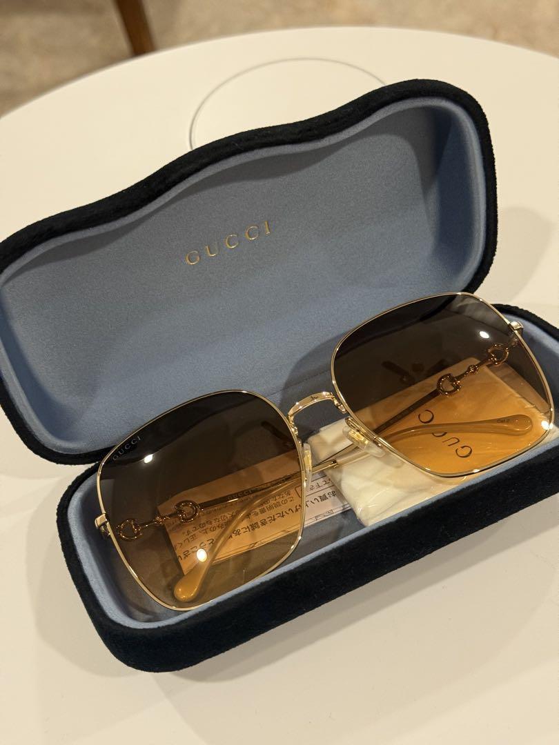 GUCCI サングラス ブラウン