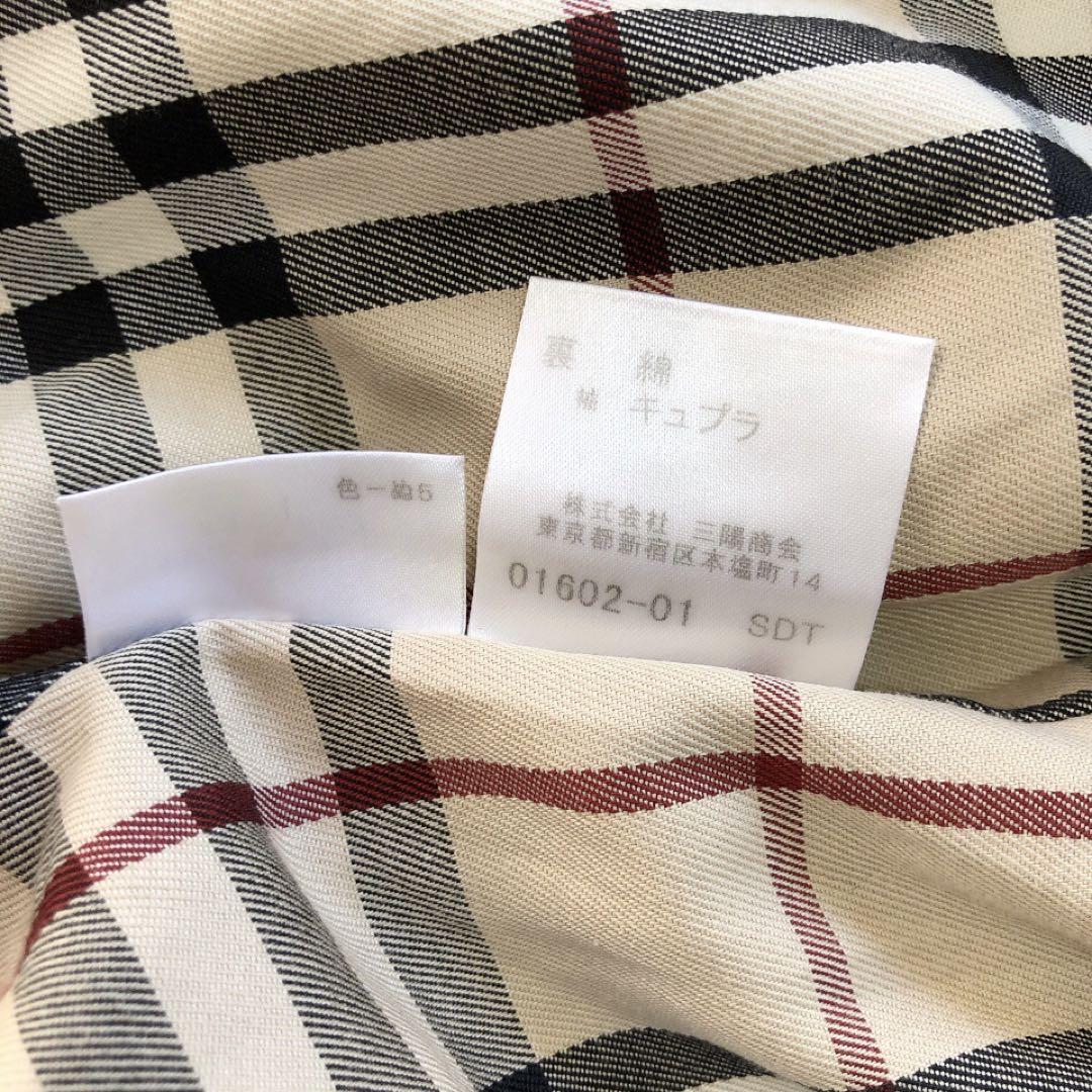 BURBERRY*バーバリーロンドン　トレンチコート　チェック　ライトアウター