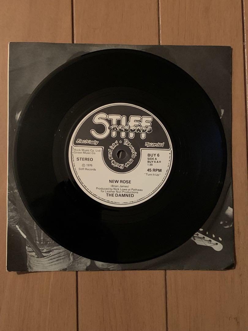 【全品送料無料】 Damned The New レコード 7 UK Rose/Help 洋楽