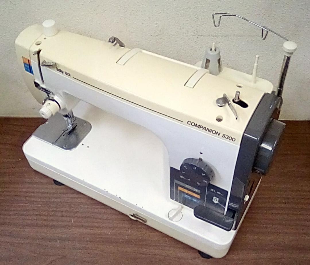 ミシン本体 コンパニオン5300 整備済 cOpeZ-m45688971382 ベビーロック職業用 新品限定品