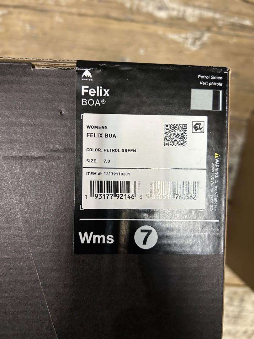 【新品】ウィメンズ BURTON Felix BOA 24-25モデル　最安値❗️