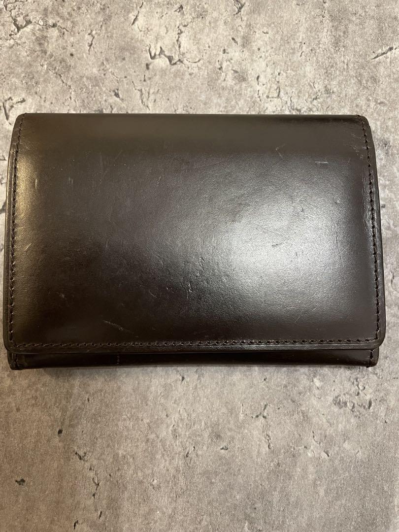 COCOMEISTER ブラウン　茶　レザー 名刺入れ