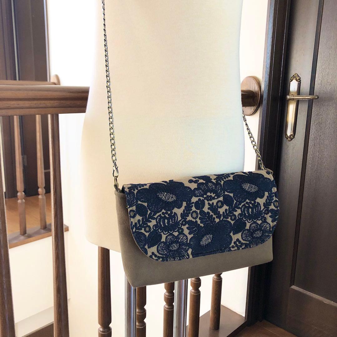 ミナペルホネン smile flower ショルダー バッグ レビューで送料無料