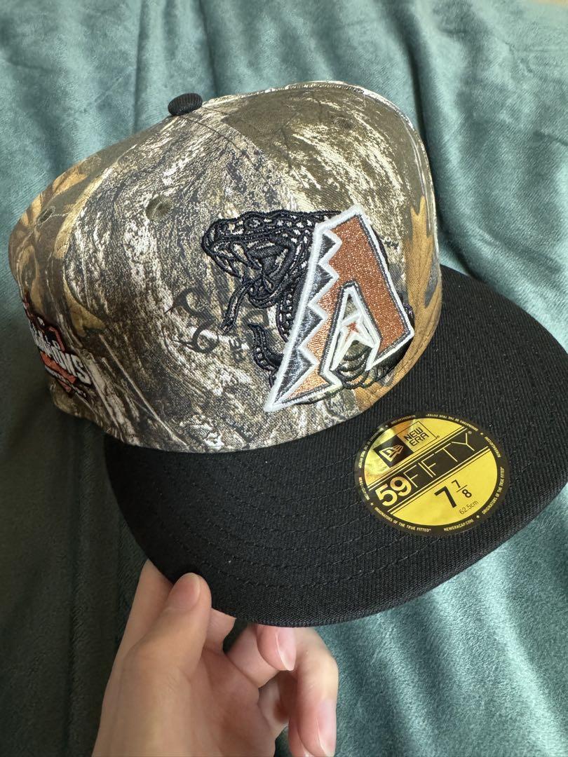 新品 NEWERA アリゾナダイヤモンドバックス リアルツリーキャップ 77/8