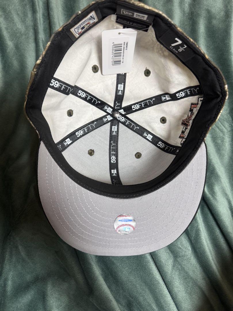新品 NEWERA アリゾナダイヤモンドバックス リアルツリーキャップ 77/8
