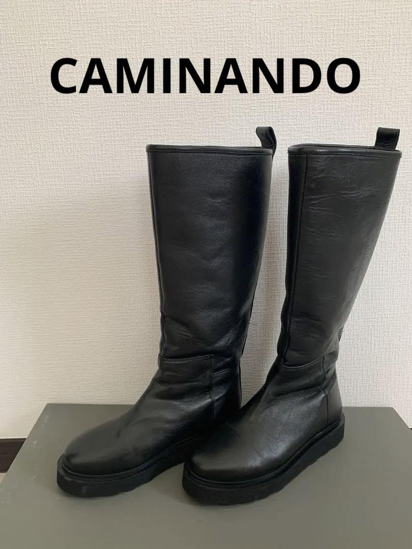 CAMINANDOカミナンドロングブーツ6 交換無料 6000円引き www.geyrerhof.com