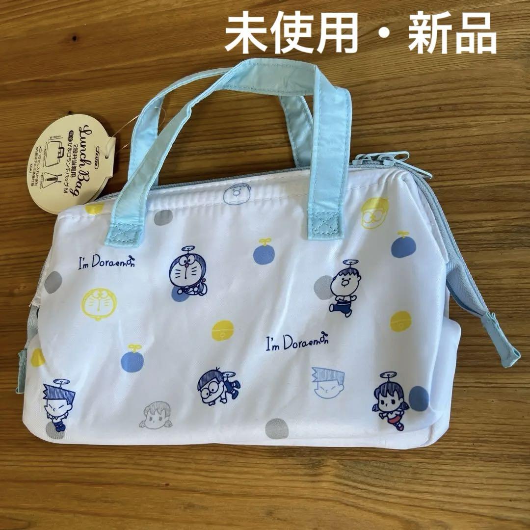 最終値下 がま口ランチバッグ ドラえもん タケコプター 保冷アルミ Wファスナ