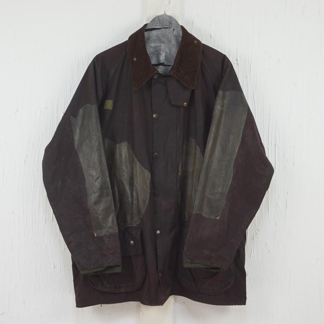 公式の店舗 Barbour リメイク バブアー オイルドジャケット ドッキング 販売大人気 Barbour リメイク バブアー オイルドジャケット ドッキング リペア その他