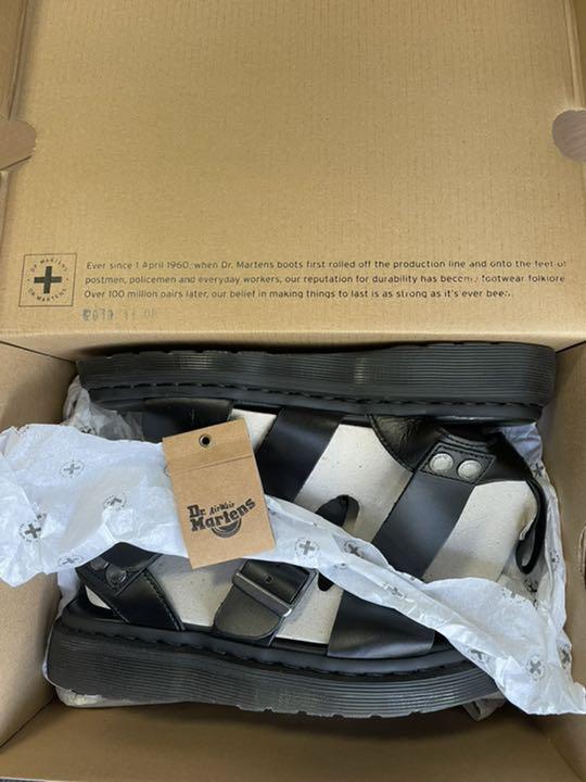 Dr.Martens フラットサンダル Gji0a-m45700665848 ドクターマーチン 通販NEW