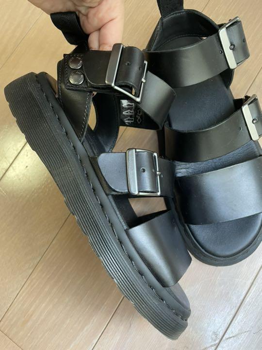Dr.Martens フラットサンダル Gji0a-m45700665848 ドクターマーチン 通販NEW