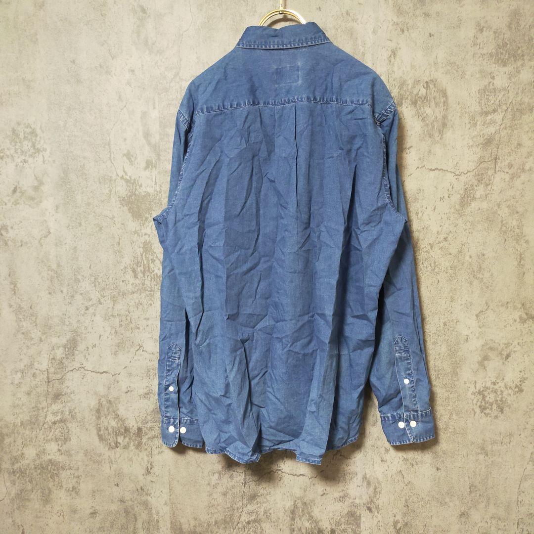 【美品】(M) ブルックスブラザーズ デニムシャツ トップス