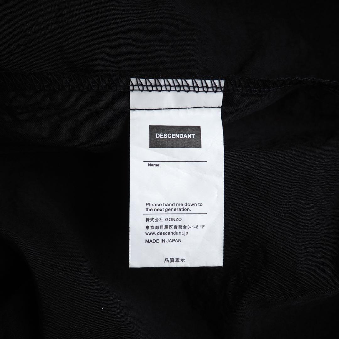 DESCENDANT D-51M NYLON JACKET ブラック サイズ1