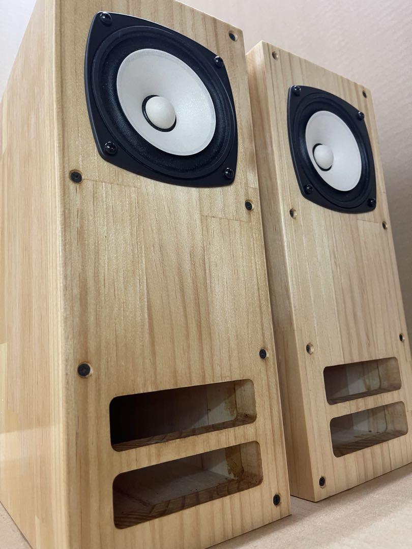 FOSTEX FE103NV2 搭載woodenスピーカー 自作