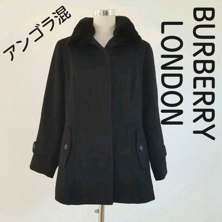 再入荷国産 1月11日までの出品 アンゴラ ウール zjYSR-m45704955584 バーバリーロンドン コート 超特価安い