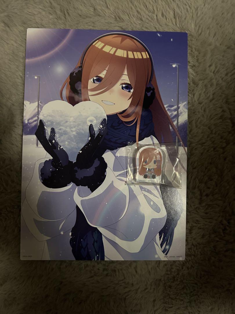 ひこくじ　一番くじ　五等分の花嫁　中野三玖　セット