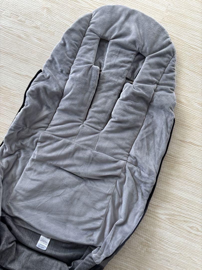 【美品】サイベックス　プラチナム　フットマフ　グレー
