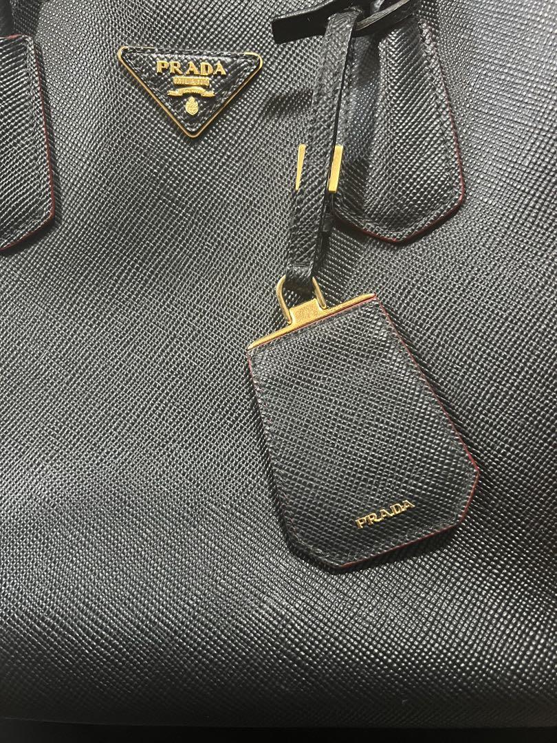 わかば！ PRADA ドゥーブレ サフィアーノ ラージバッグ